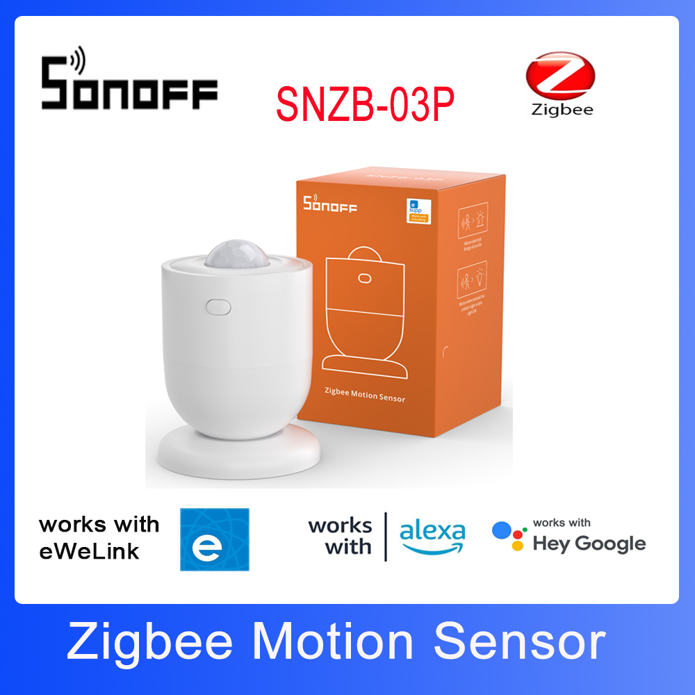 Sonoff - SONOFF SNZB-03P เซ็นเซอร์ตรวจจับความเคลื่อนไหว Zigbee 110 °