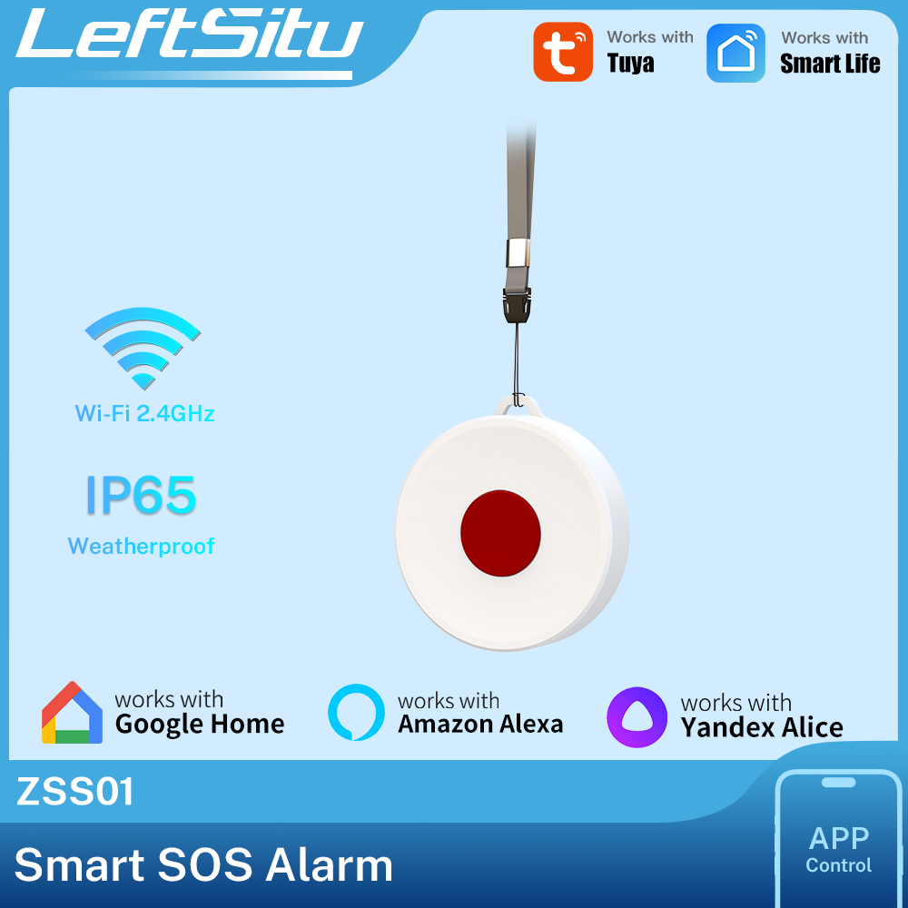 Tuya Smart - ปุ่มอัจฉริยะ Tuya ZigBee IP65 สวิตช์ควบคุมฉากไร้สายระยะไกลสำหรับระบบอัตโนมัติในบ้าน ควบคุมด้วยตัวเอง