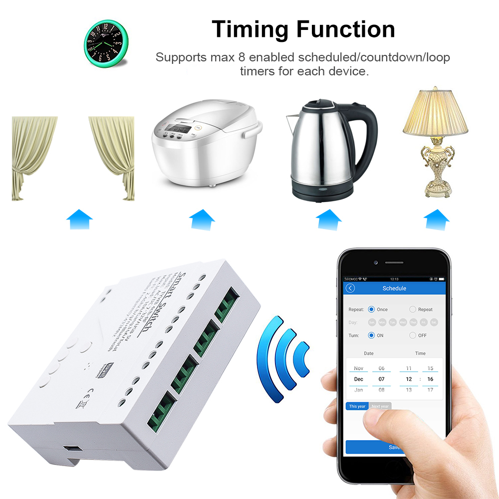 Tuya สมาร์ท Wifi สวิทช์มอเตอร์ - Sonoff Basic บทวิจารณ์และราคา