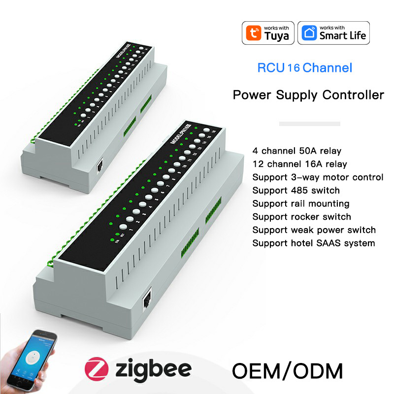 RSH Tuya ZigBee 16 ช่อง 16A 50 - Tuya Smart บทวิจารณ์และราคา