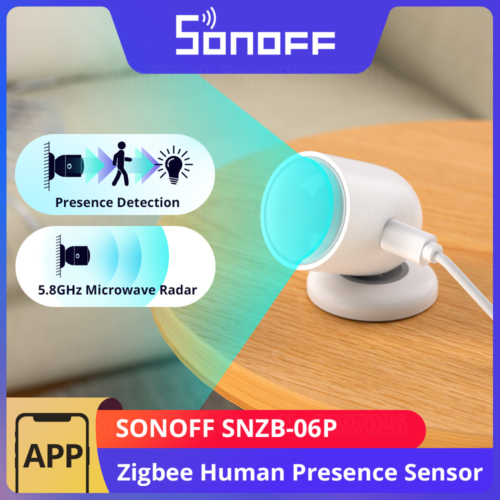 SONOFF SNZB-06P Zigbee Human P - Sonoff Mini R4 บทวิจารณ์และราคา