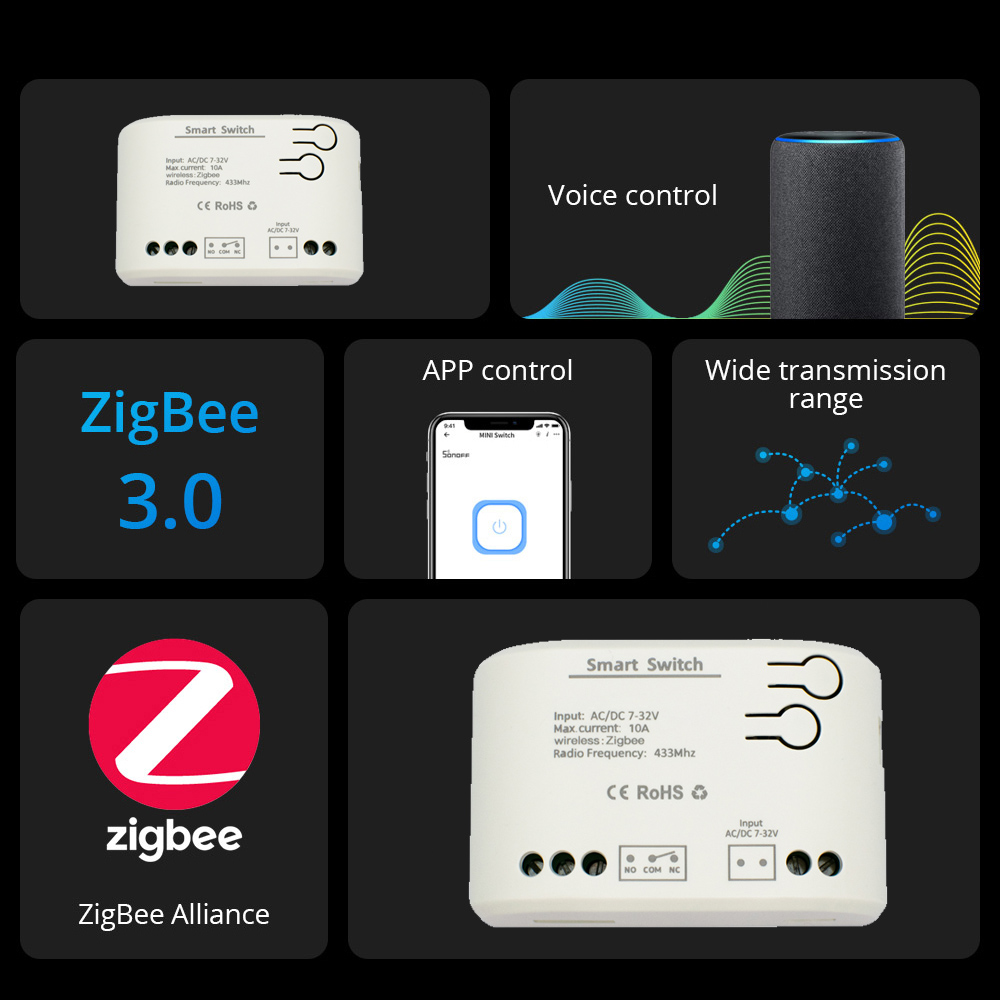 1CH Zigbee Tuya สมาร์ทโมดูลรีเ - Sonoff Basic บทวิจารณ์และราคา