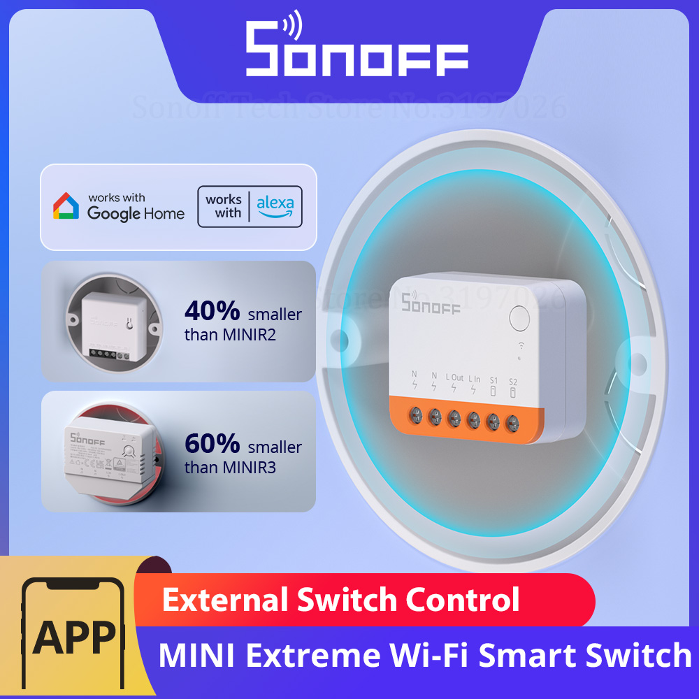 SONOFF MINIR4 Extreme Wi-Fi สม - Sonoff Basic บทวิจารณ์และราคา