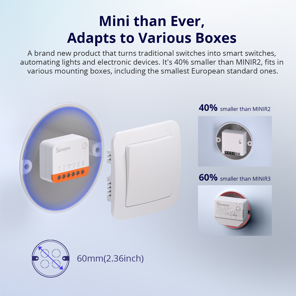 SONOFF MINIR4 Extreme Wi-Fi สม - Sonoff Basic บทวิจารณ์และราคา