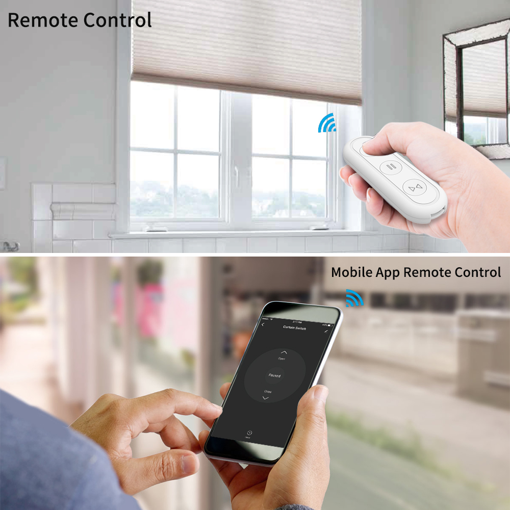 Tuya Smart Life RF WIFI ผ้าม่า - Tuya 4 Channel บทวิจารณ์และราคา