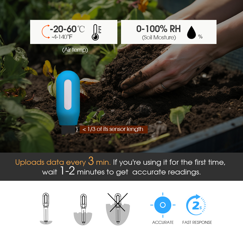 เซ็นเซอร์วัดความชื้นในดิน Tuya - Home Assistant Tuya บทวิจารณ์และราคา