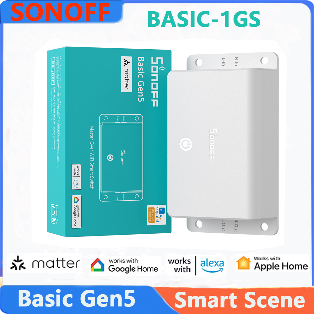 สวิตช์อัจฉริยะ SONOFF Basic Ge - Sonoff Basic บทวิจารณ์และราคา
