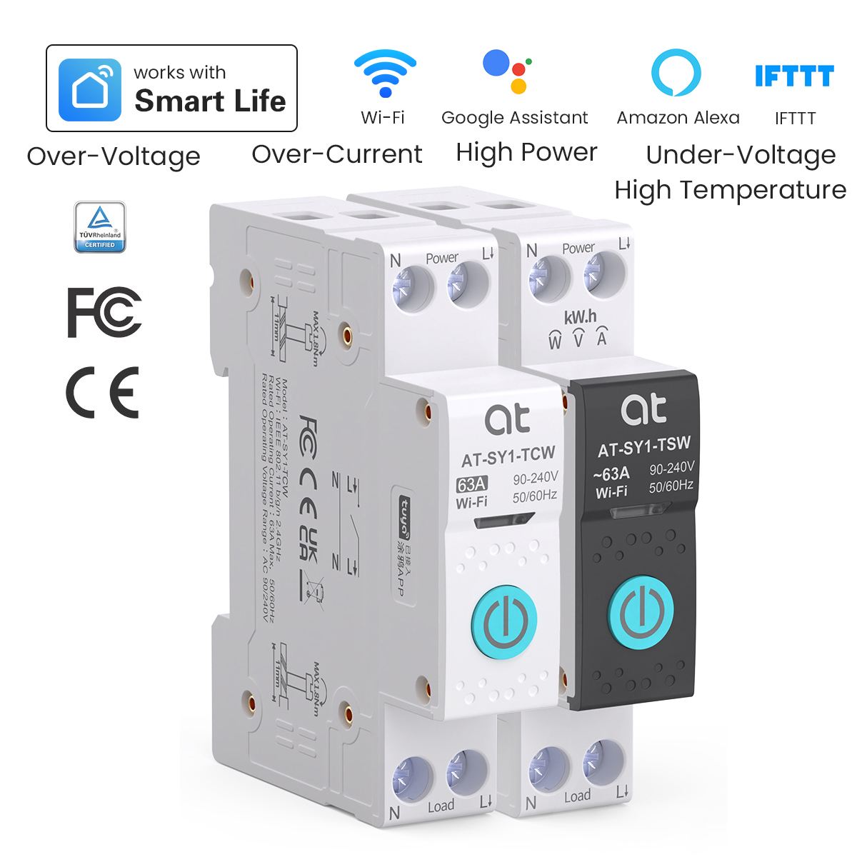 เบรกเกอร์วงจรไฟฟ้าอัจฉริยะ Tuy - Smart Relay Tuya บทวิจารณ์และราคา