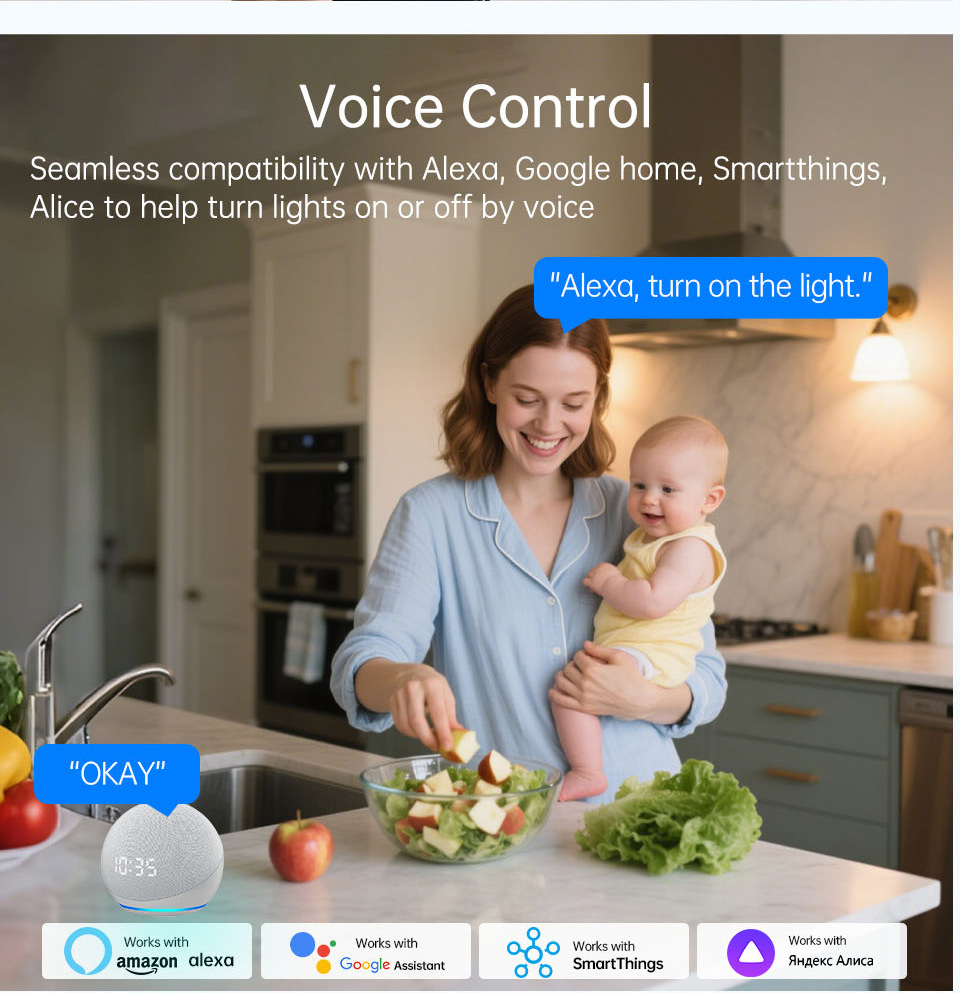 สวิตช์ไฟติดผนังแบบสัมผัส 1 2 3 - Tuya Smart บทวิจารณ์และราคา