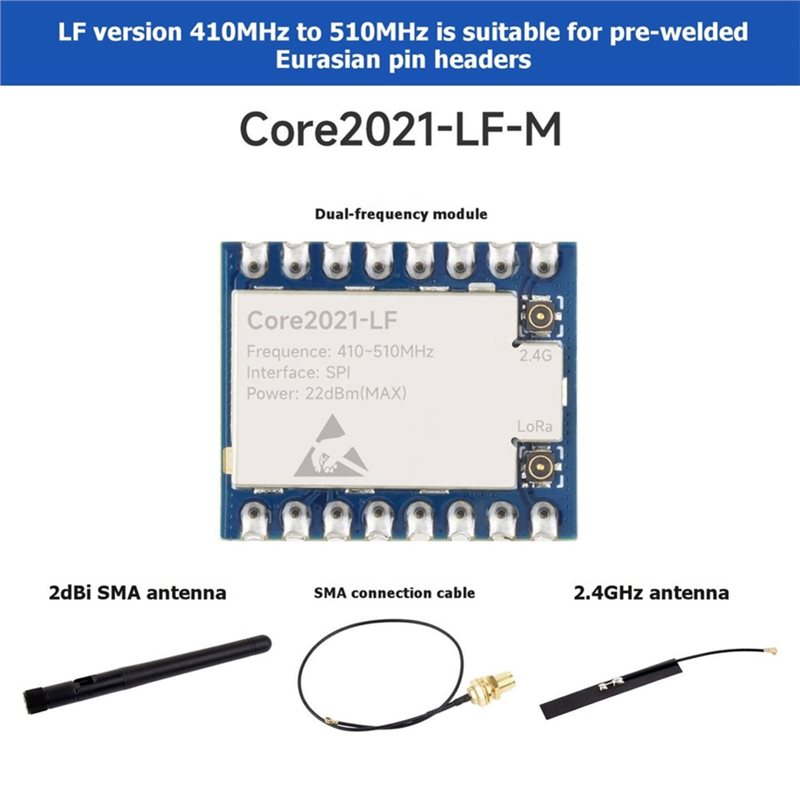 AA60 Core2021-LF โมดูล LoRa แบ - Smart Home Module Iot บทวิจารณ์และราคา