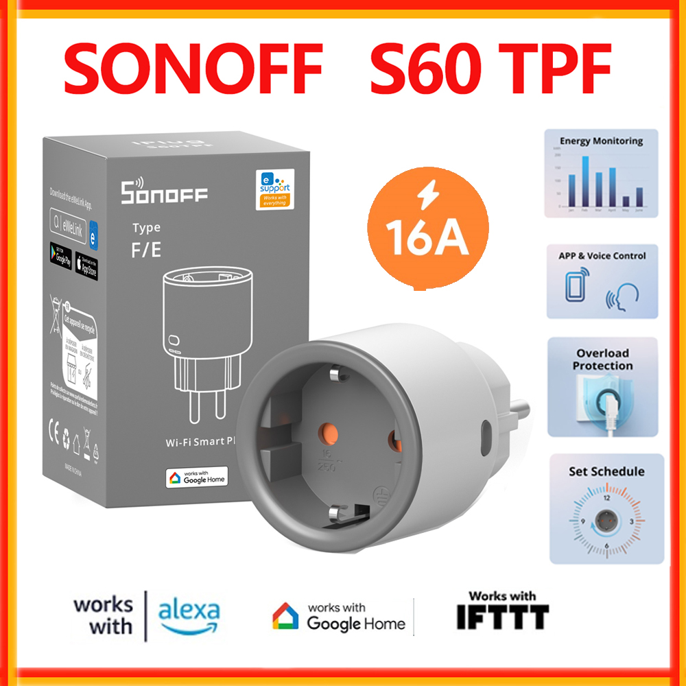 SONOFF S60 TPF EU Wifi Smart P - Sonoff Mini R4 บทวิจารณ์และราคา