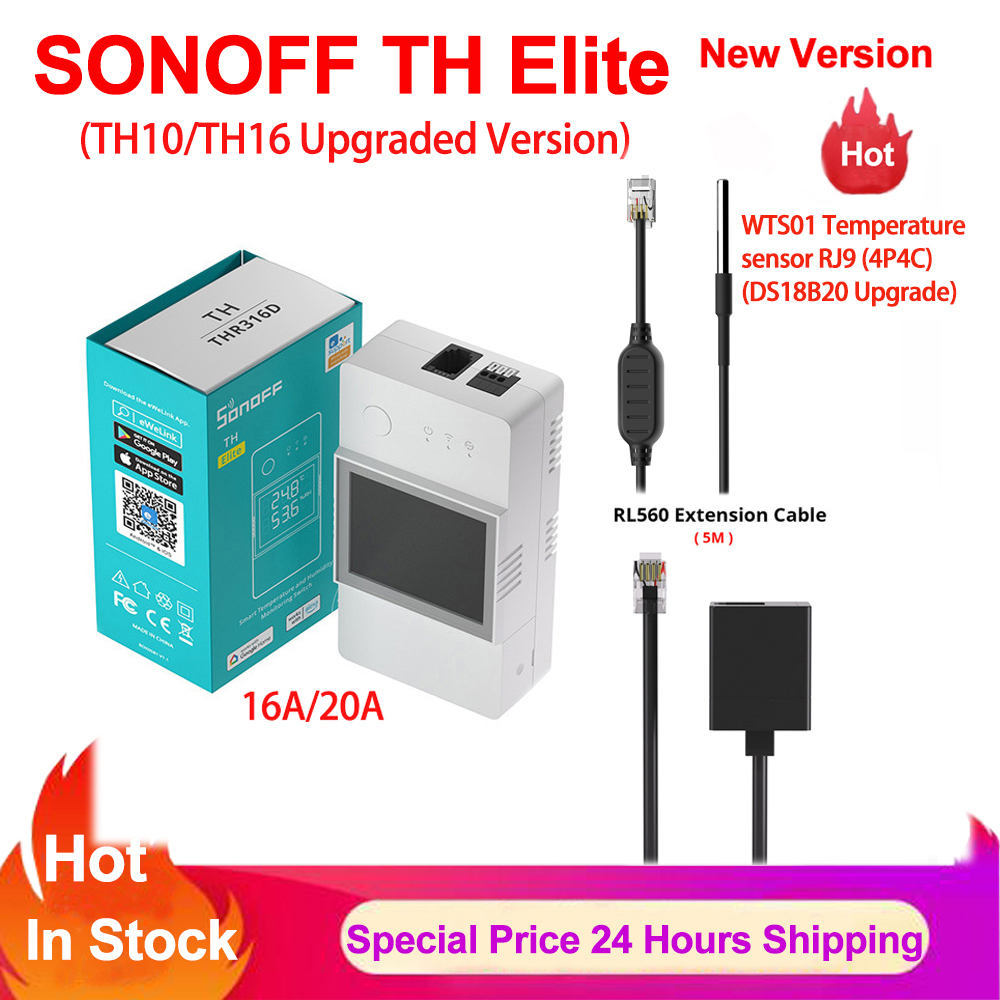 สวิตช์อัจฉริยะควบคุมอุณหภูมิแล - Sonoff Basic บทวิจารณ์และราคา