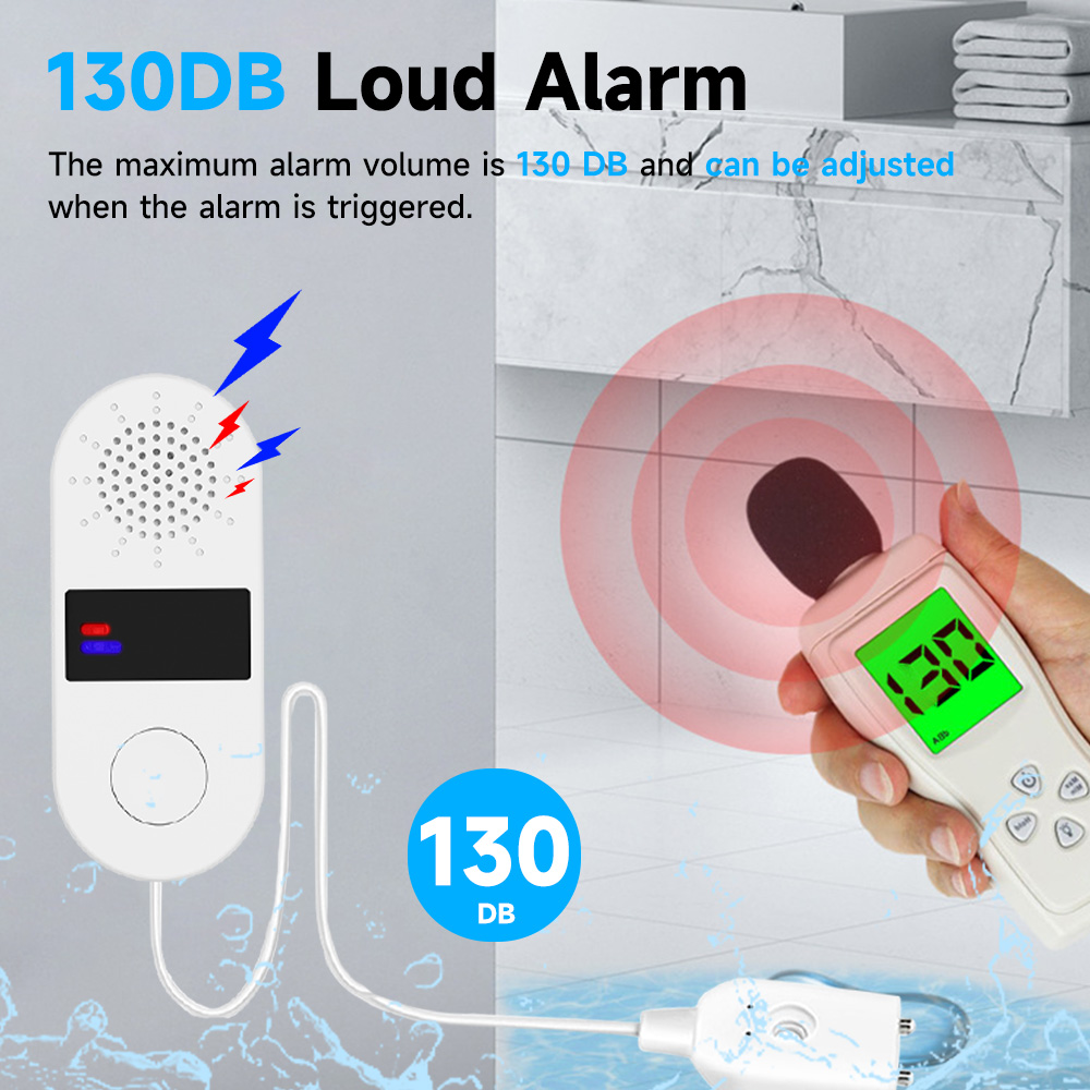 Tuya เครื่องตรวจรอยรั่วน้ำ Wi- - Home Assistant Tuya บทวิจารณ์และราคา