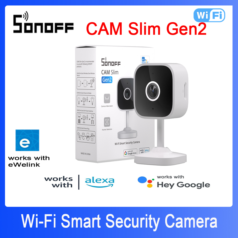 SONOFF CAM Slim Gen2 WiFi Smar - Sonoff บทวิจารณ์และราคา