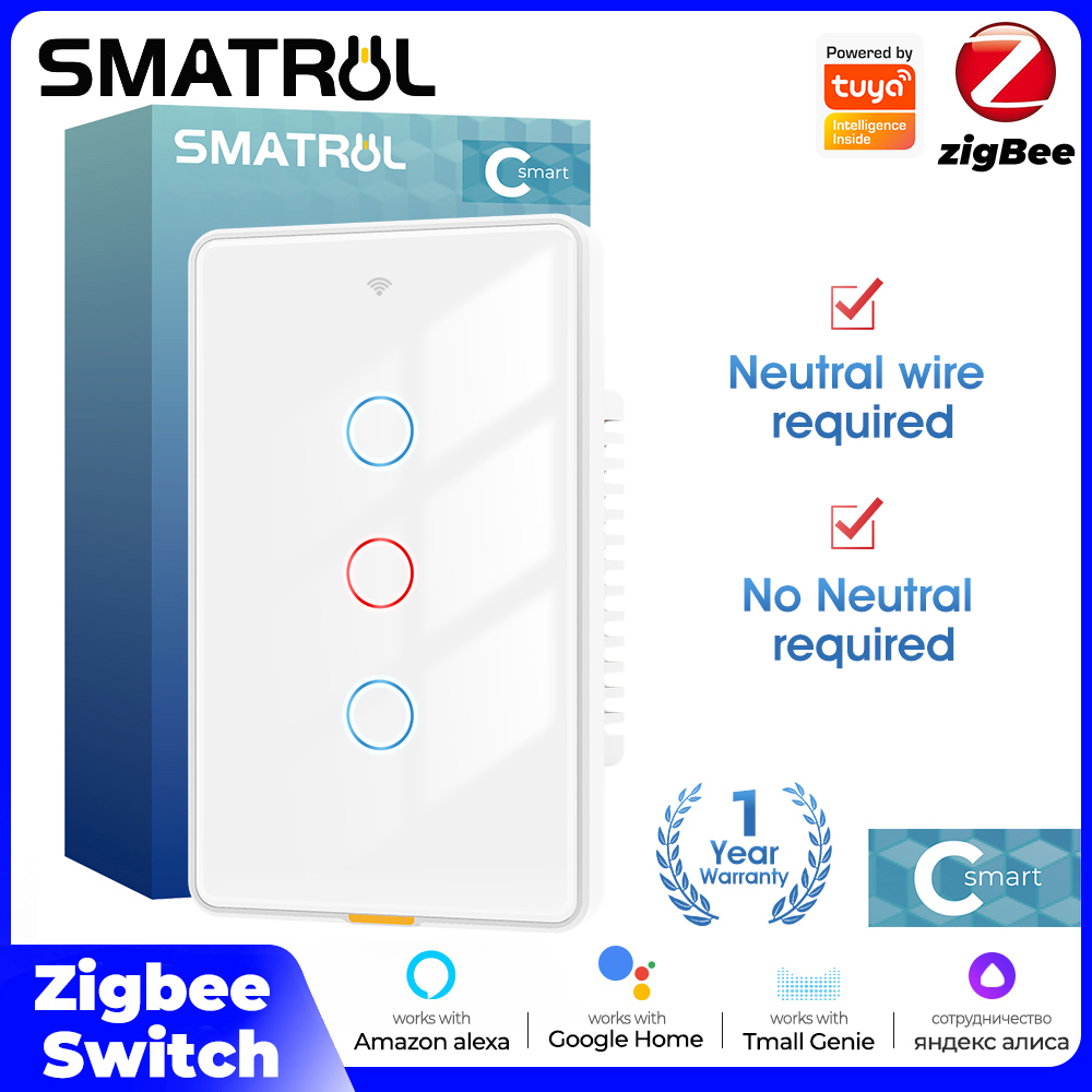 สวิตช์ไฟอัจฉริยะ Tuya Zigbee แ - Smart Relay Tuya บทวิจารณ์และราคา