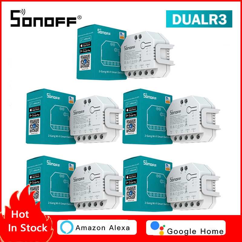 โมดูลรีเลย์อัจฉริยะ SONOFF DUA - Sonoff บทวิจารณ์และราคา