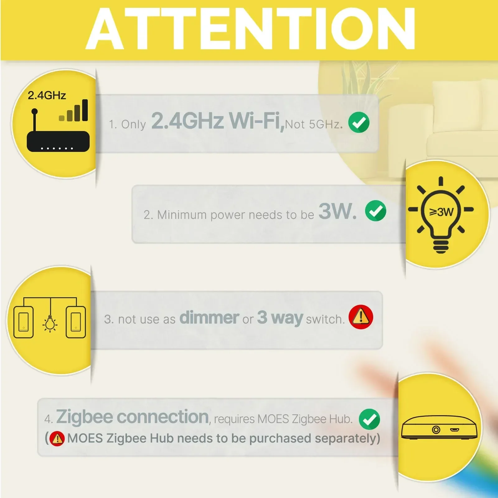 สวิตช์ไฟอัจฉริยะ MOES Tuya Zig - Smart Relay Tuya บทวิจารณ์และราคา