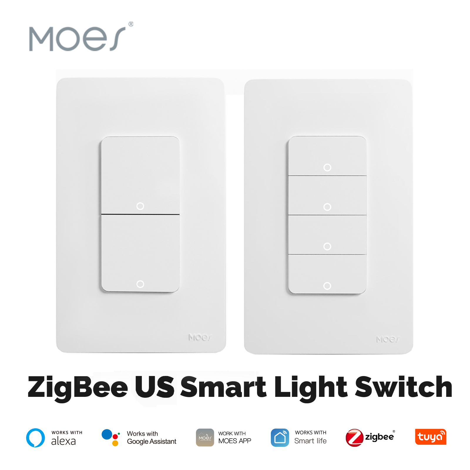 MOES Tuya ZigBee สวิตช์ไฟสมาร์ - Sonoff Basic บทวิจารณ์และราคา