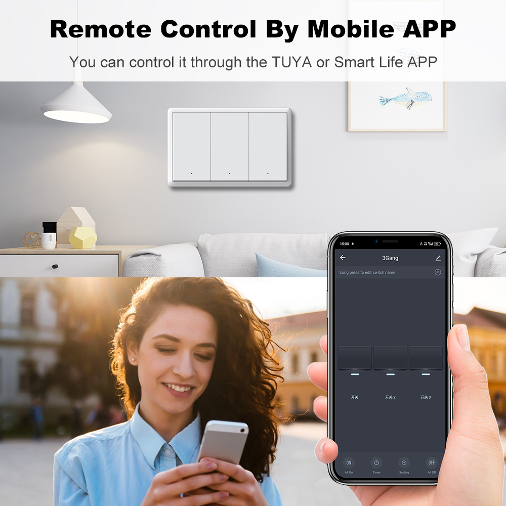 MANHOT ZigBee3.0 สวิตช์อัจฉริย - Smart Relay Tuya บทวิจารณ์และราคา