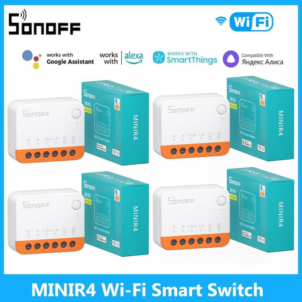 สวิตช์ไวไฟอัจฉริยะ SONOFF Mini - Sonoff Mini R4 บทวิจารณ์และราคา