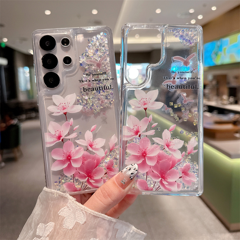 เคสใสประดับกลิตเตอร์และเพชรแบบ - Shelly บทวิจารณ์และราคา