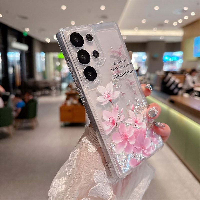 เคสใสประดับกลิตเตอร์และเพชรแบบ - Shelly บทวิจารณ์และราคา
